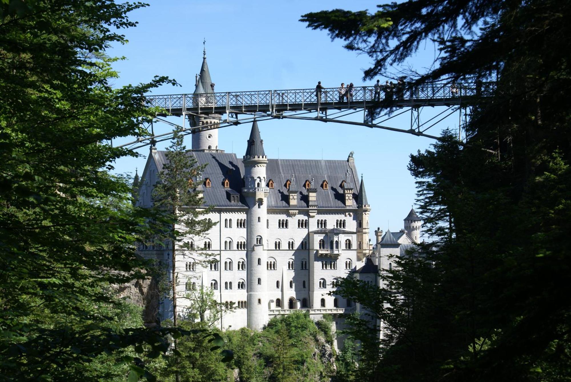 Ferienwohnung Landhaus Helga Unterm Schloss Швангау Екстериор снимка